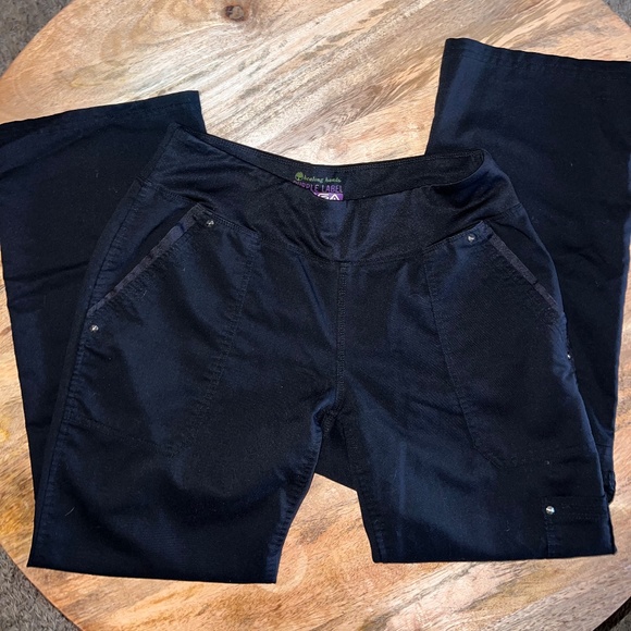 Healing Hands Purple Label Yoga Scrub Set - Picture 7 of 13